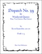 Dispatch No. 39 Flute/2 Clarinets/Bass Clarinet Quartet cover